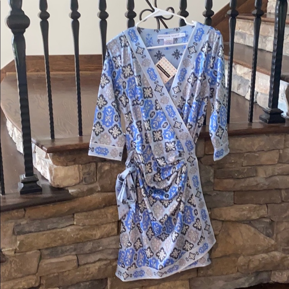 Gretchen Scott Jersey wrap dress haveli